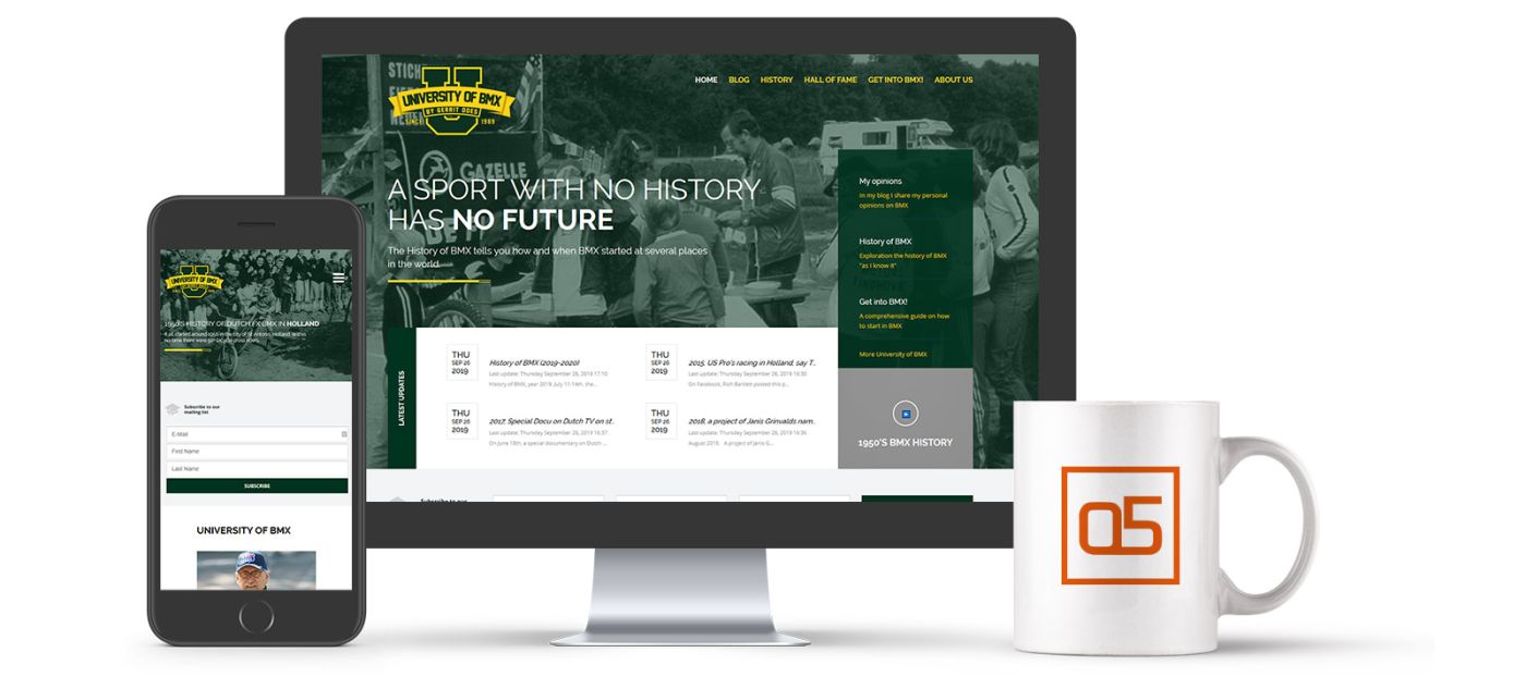 University of BMX Waalre Four05 Portfolio